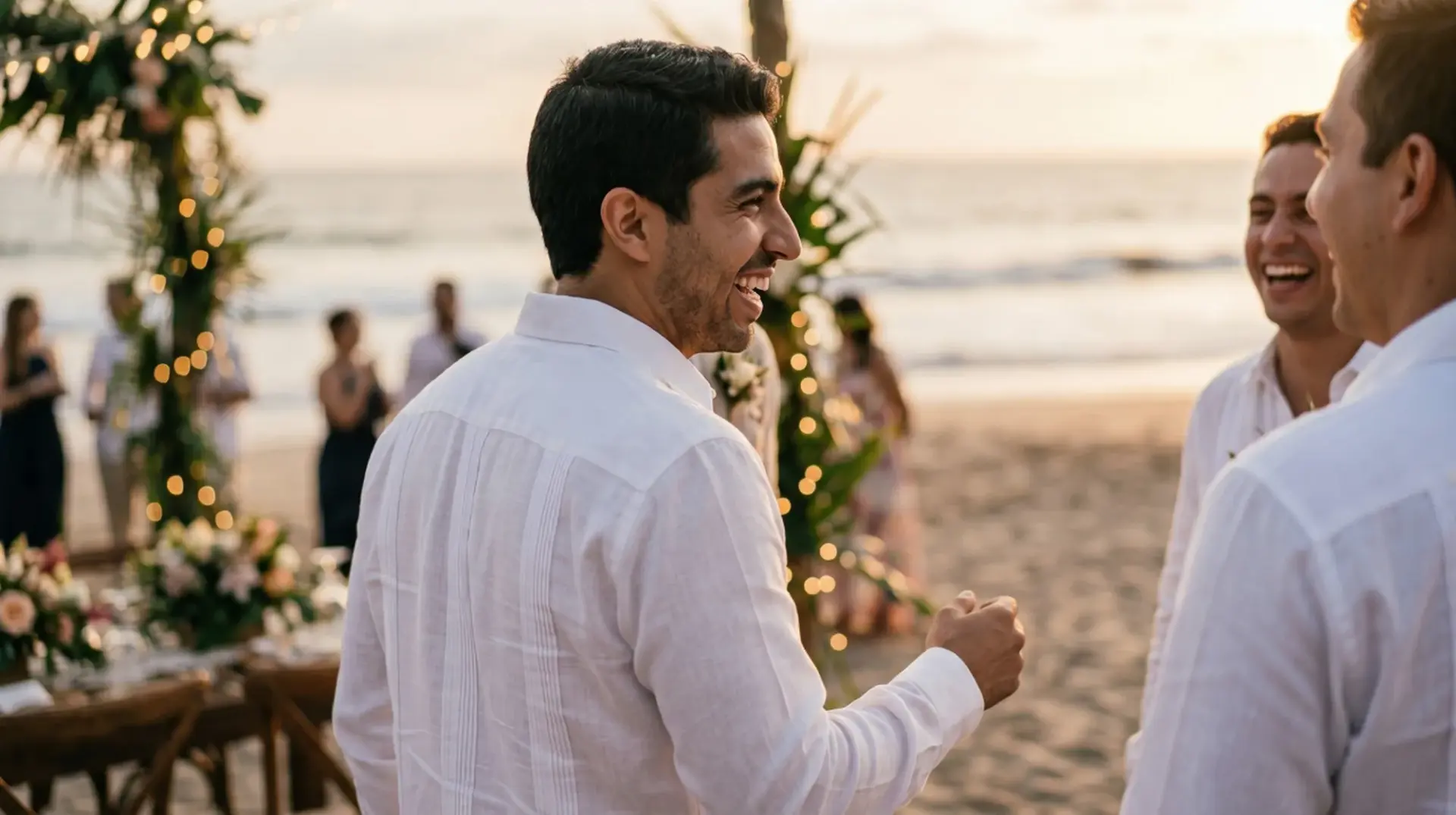 Traje de novio con guayabera: cuándo y cómo llevarlo