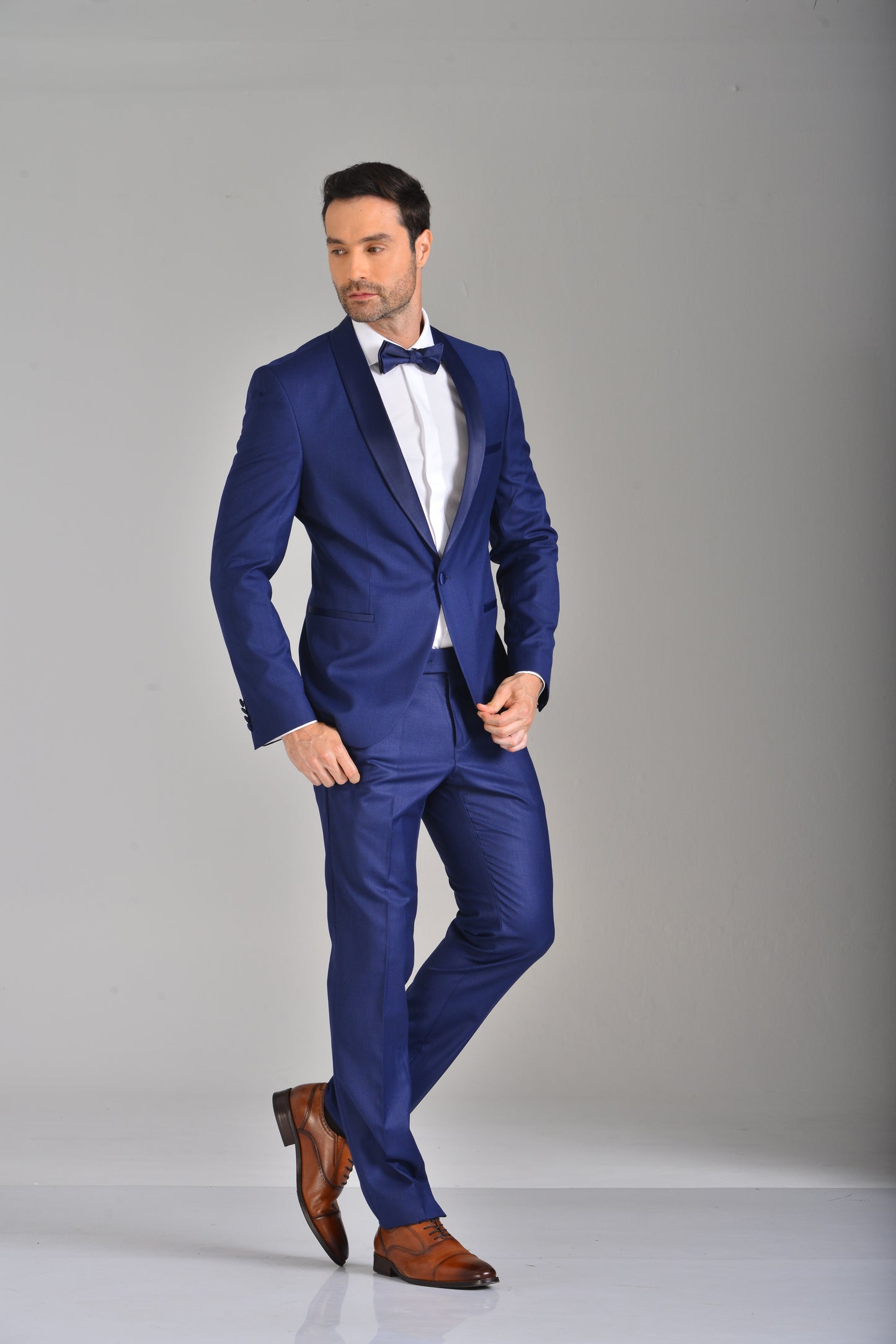 Esmoquin Azul Slim Fit