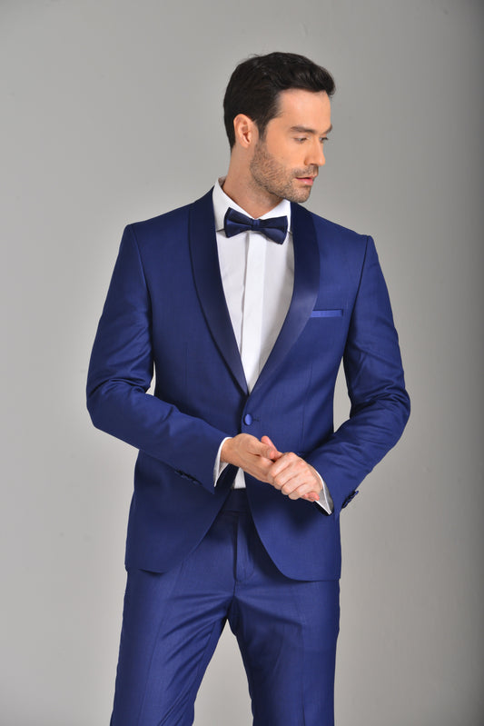 Esmoquin Azul Slim Fit